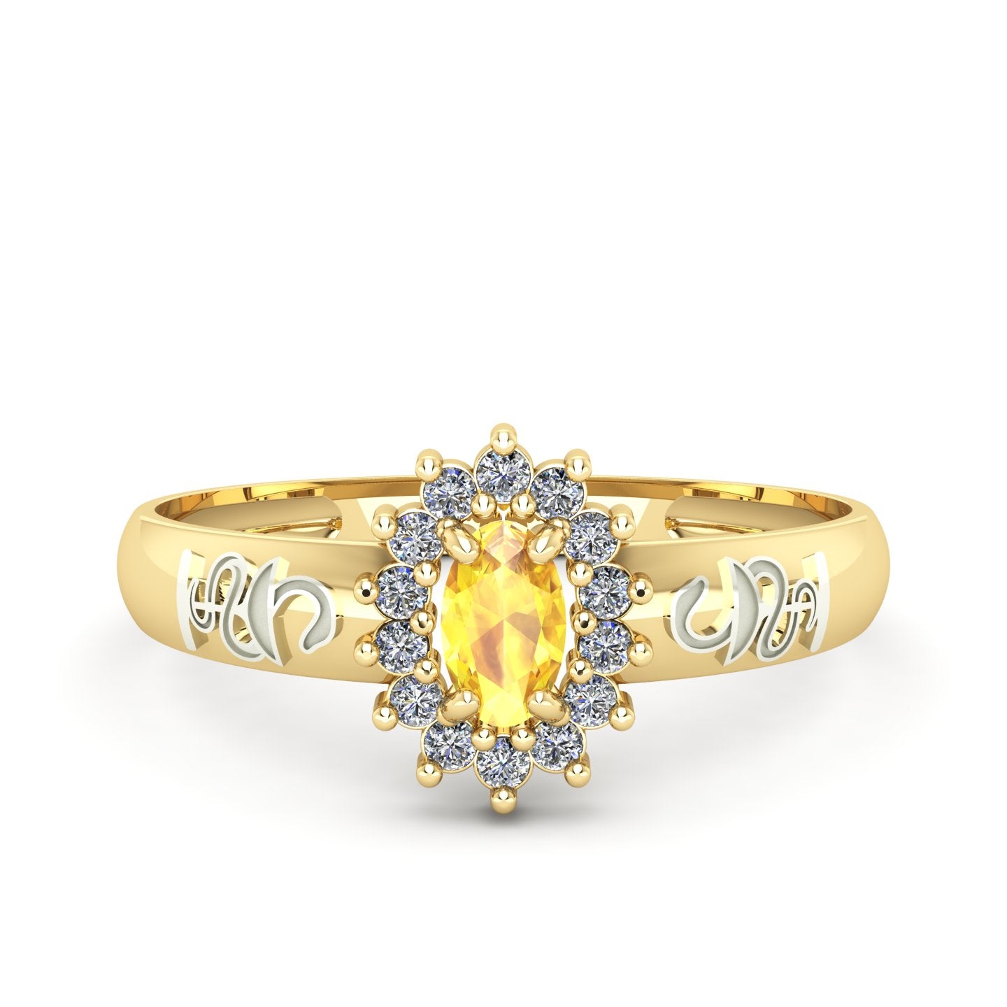 Anel de Formatura de Farmácia Evermore II Ouro 18k