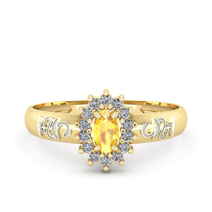 Anel de Formatura de Farmácia Evermore II Ouro 18k