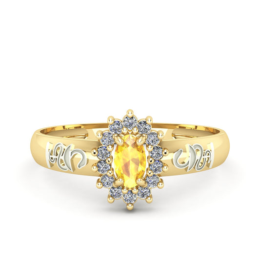 Anel de Formatura de Farmácia Evermore II Ouro 18k