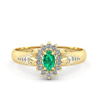 Anel de Formatura de Fisioterapia Evermore II Ouro 18k
