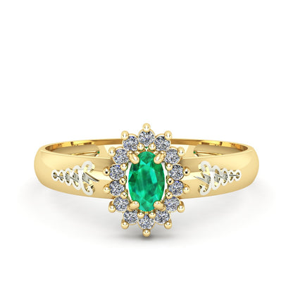 Anel de Formatura de Fisioterapia Evermore II Ouro 18k