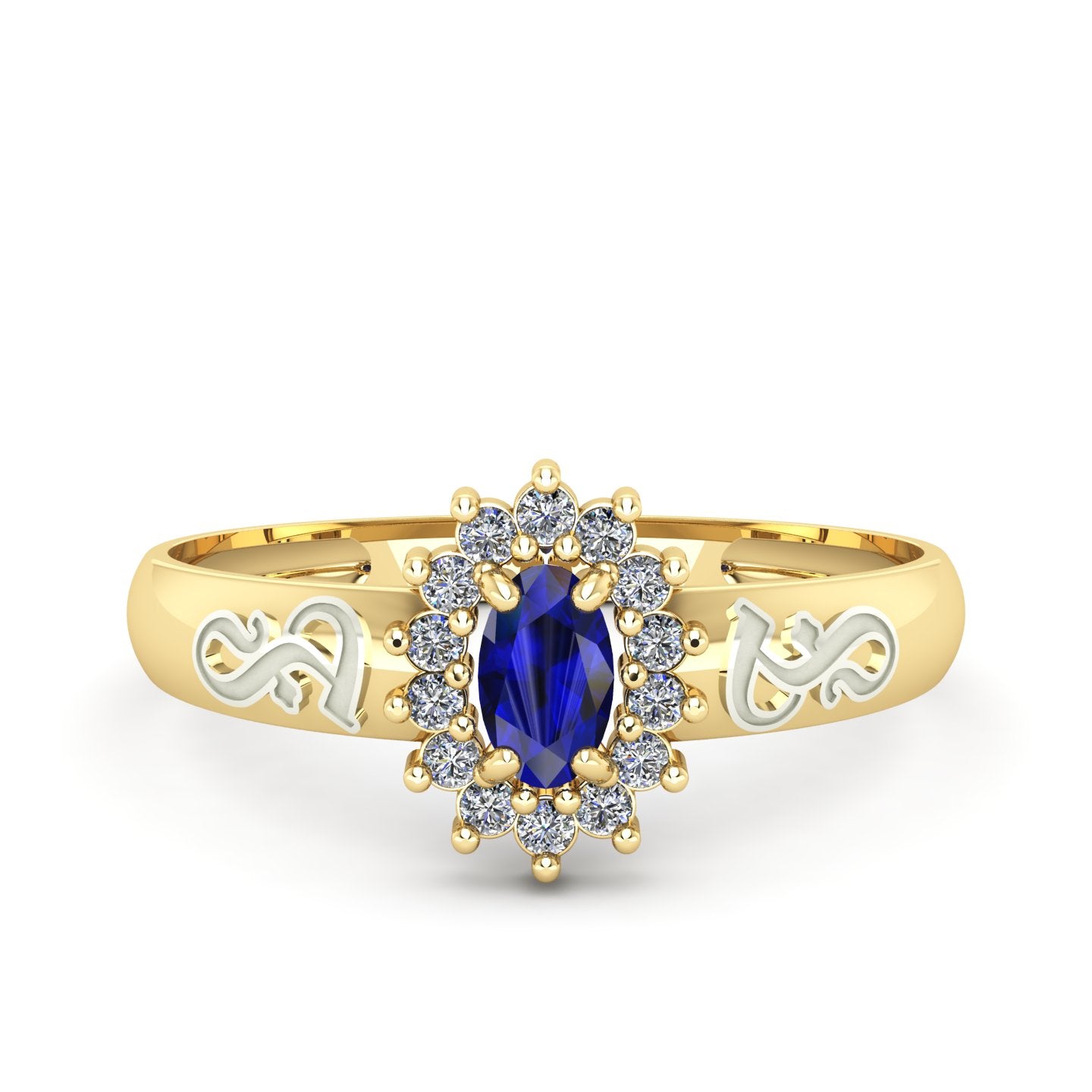 Anel de Formatura de Fonoaudiologia Evermore II Ouro 18k