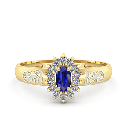 Anel de Formatura de Fonoaudiologia Evermore II Ouro 18k