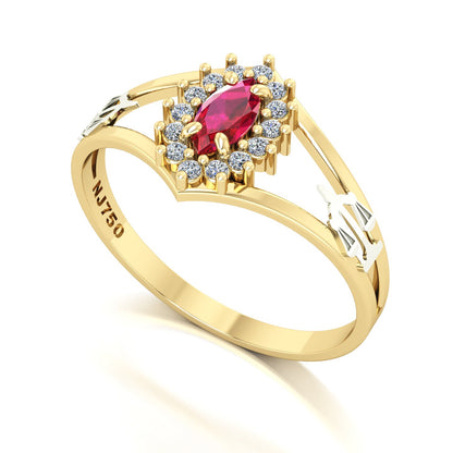 Anel de Formatura Direito Legacy Ouro 18k