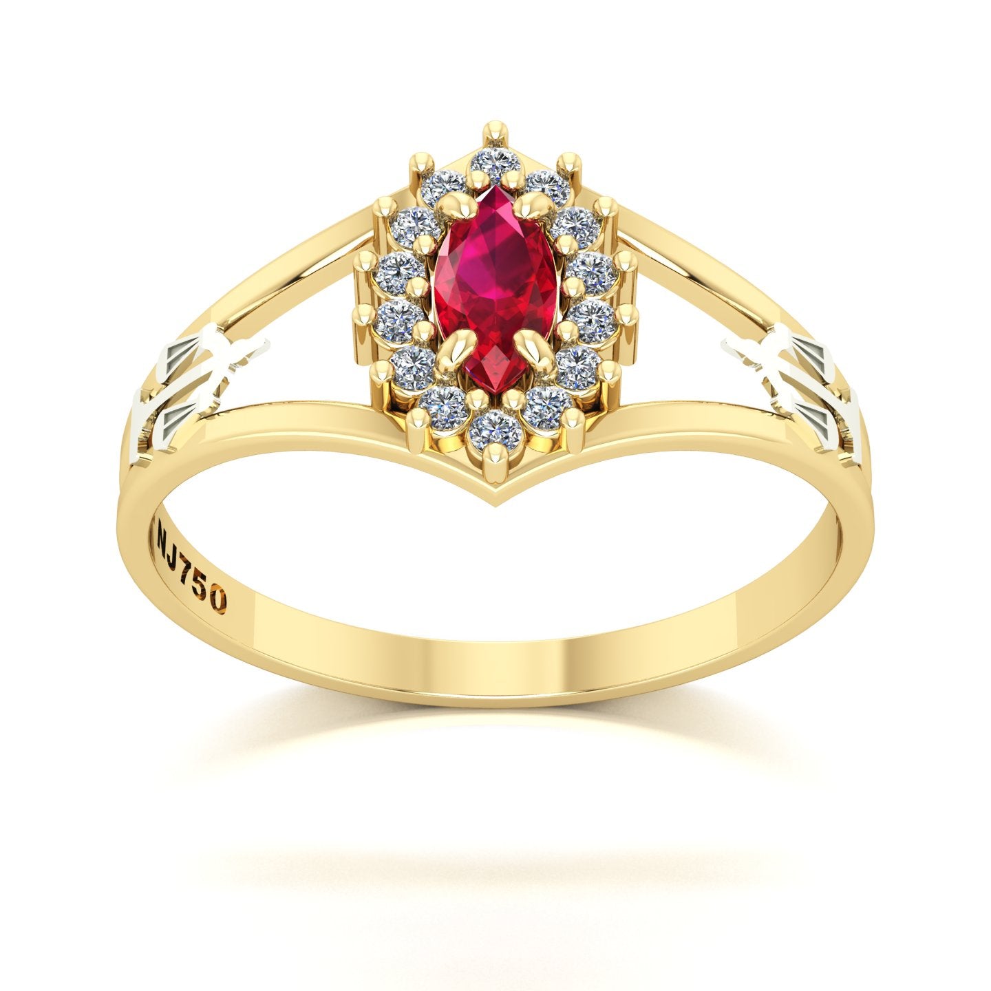 Anel de Formatura Direito Legacy Ouro 18k