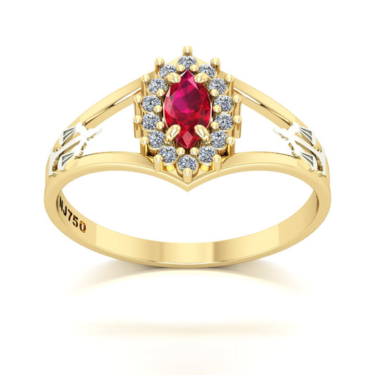 Anel de Formatura Direito Legacy Ouro 18k