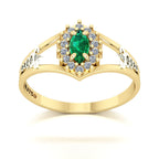Anel de Formatura Fisioterapia Legacy Ouro 18k