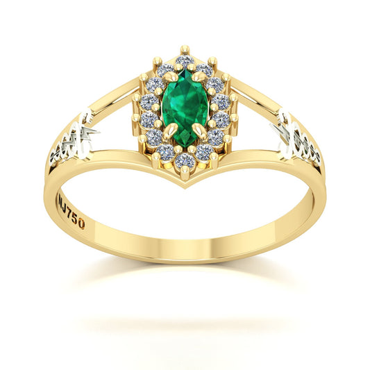 Anel de Formatura Fisioterapia Legacy Ouro 18k