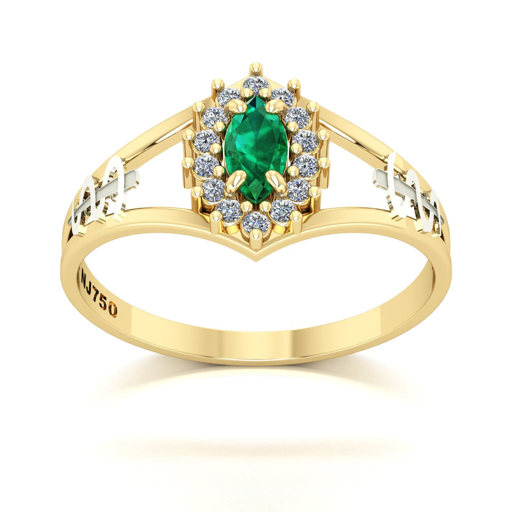 Anel de Formatura Medicina Legacy Ouro 18k