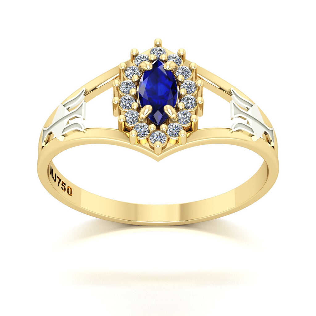 Anel de Formatura Recursos Humanos Legacy Ouro 18k