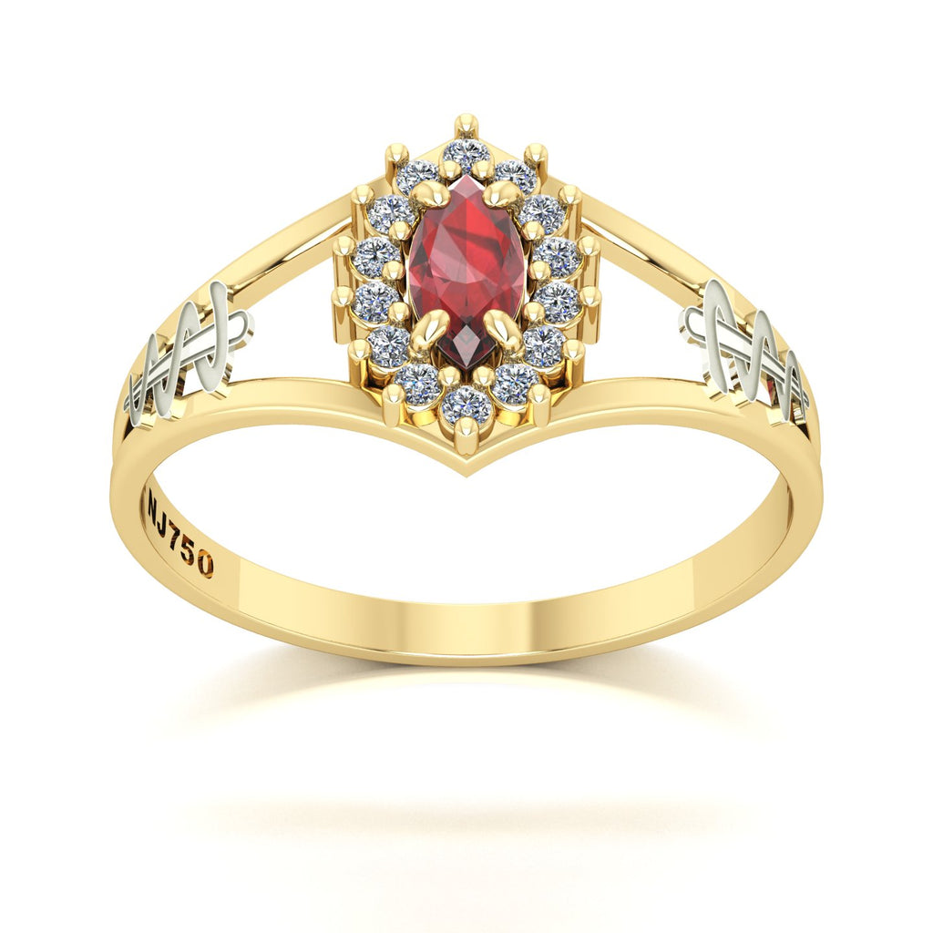 Anel de Formatura Odontologia Legacy Ouro 18k
