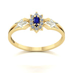 Anel de Formatura de Arquitetura Lovely Ouro 18k