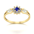 Anel de Formatura de Arquitetura Lovely II Ouro 18k