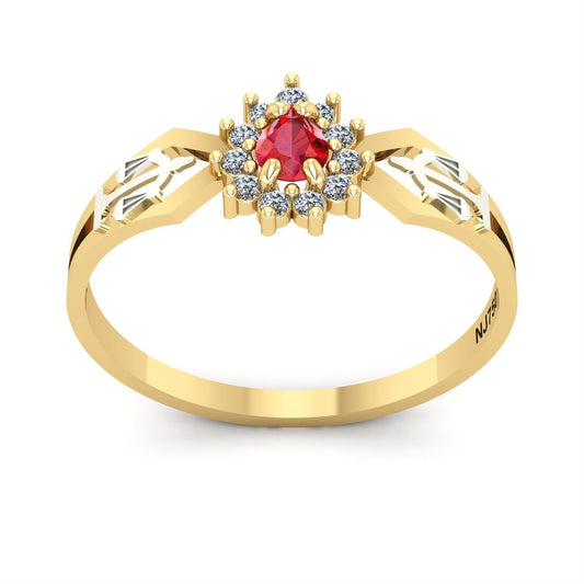 Anel de Formatura de Direito Lovely III Ouro 18k