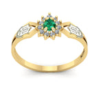 Anel de Formatura de Nutrição Lovely III Ouro 18k