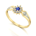 Anel de Formatura de Pedagogia Lovely III Ouro 18k