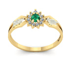 Anel de Formatura de Biomedicina Lovely III Ouro 18k