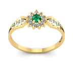 Anel de Formatura de Medicina Lovely III Ouro 18k