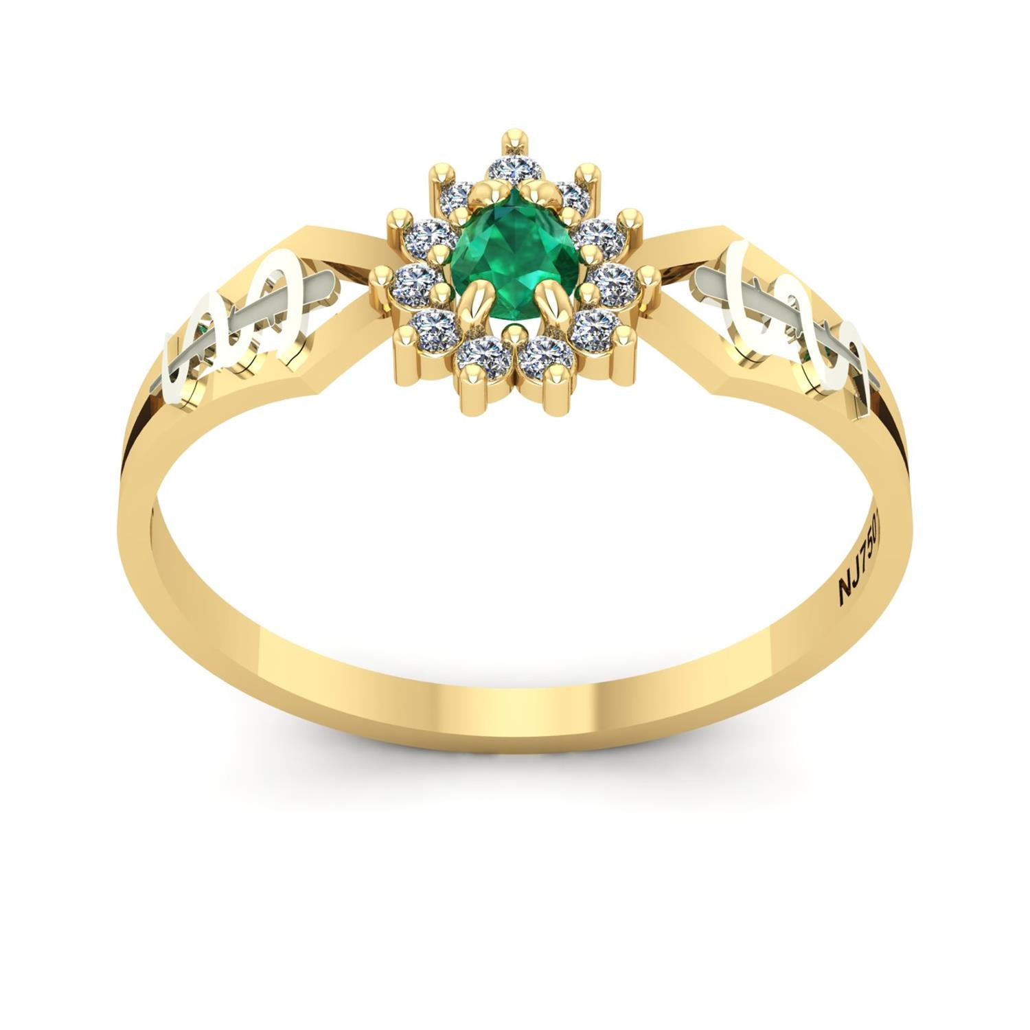 Anel de Formatura de Medicina Lovely III Ouro 18k