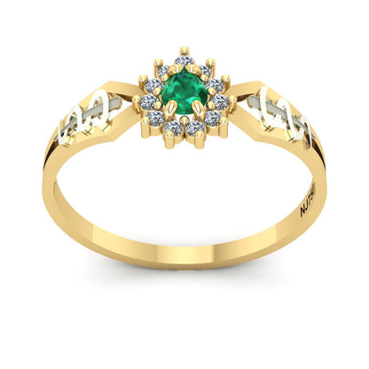 Anel de Formatura de Medicina Lovely III Ouro 18k