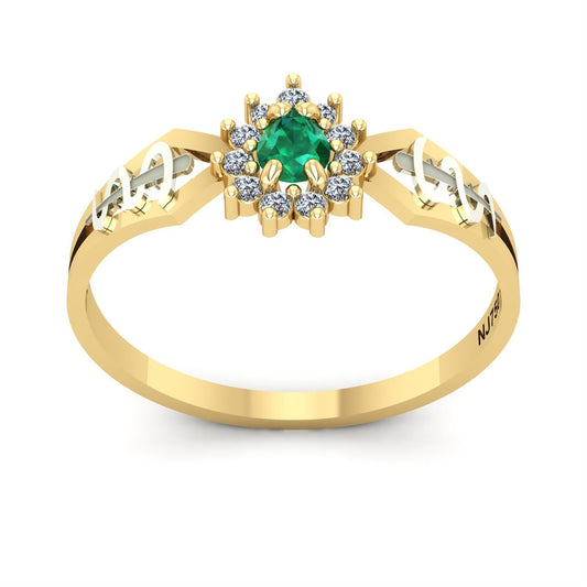 Anel de Formatura de Medicina Lovely III Ouro 18k