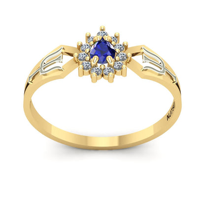 Anel de Formatura de Psicologia Lovely III Ouro 18k