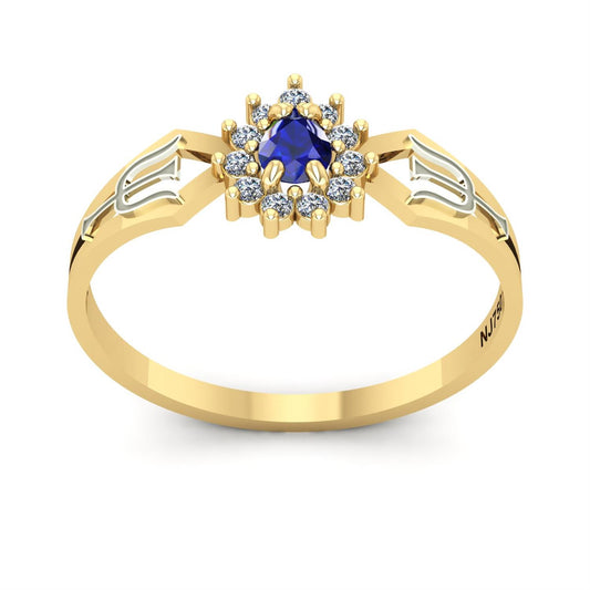 Anel de Formatura de Psicologia Lovely III Ouro 18k