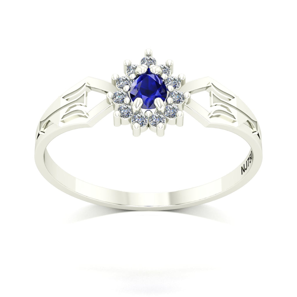 Anel de Formatura de Recursos Humanos Lovely III Ouro 18k