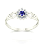 Anel de Formatura de Recursos Humanos Lovely III Ouro 18k