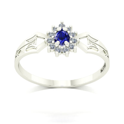 Anel de Formatura de Recursos Humanos Lovely III Ouro 18k