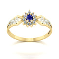 Anel de Formatura de Fonoaudiologia Lovely III Ouro 18k