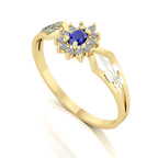 Anel de Formatura de Pedagogia Lovely III Ouro 18k