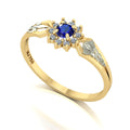 Anel de Formatura de Pedagogia Lovely II Ouro 18k
