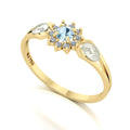 Anel de Formatura de Biologia Lovely II Ouro 18k
