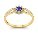 Anel de Formatura de Psicologia Lovely II Ouro 18k