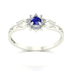 Anel de Formatura de Recursos Humanos Lovely II Ouro 18k