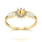 Anel de Formatura de Radiologia Lovely II Ouro 18k