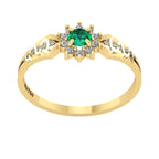 Anel de Formatura de Medicina Lovely II Ouro 18k
