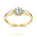 Anel de Formatura de Biologia Lovely II Ouro 18k