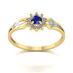 Anel de Formatura de Pedagogia Lovely II Ouro 18k