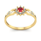 Anel de Formatura de Direito Lovely II Ouro 18k