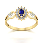 Anel de Formatura de Arquitetura Lovely IV Ouro 18k