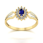 Anel de Formatura de Psicologia Lovely IV Ouro 18k