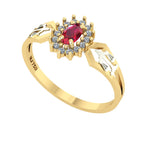Anel de Formatura de Direito Lovely IV Ouro 18k