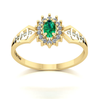 Anel de Formatura de Medicina Lovely IV Ouro 18k