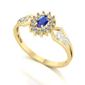 Anel de Formatura de Fonoaudiologia Lovely IV Ouro 18k