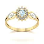 Anel de Formatura de Biologia Lovely IV Ouro 18k