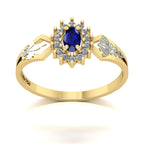 Anel de Formatura de Pedagogia Lovely IV Ouro 18k