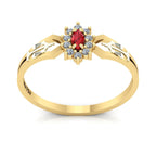 Anel de Formatura de Direito Lovely Ouro 18k