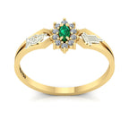 Anel de Formatura de Biomedicina Lovely Ouro 18k